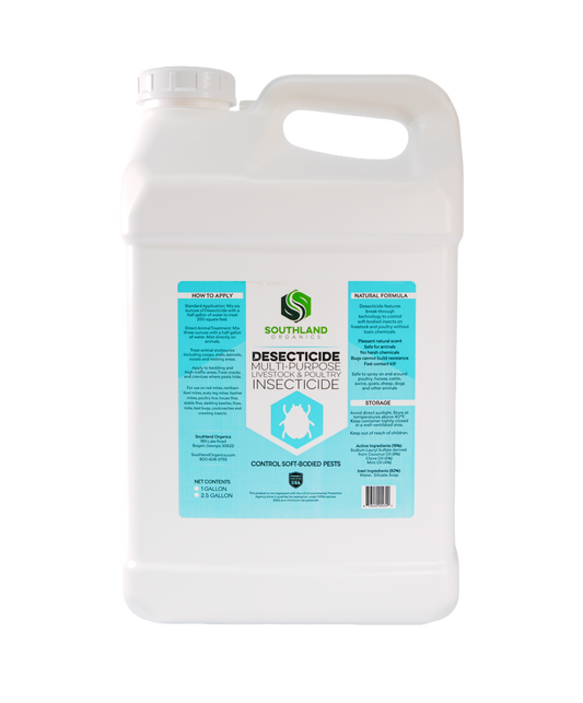 Desecticide Multi-Purpose Livestock & Poultry Mite Control | Pet-Safe Insecticide