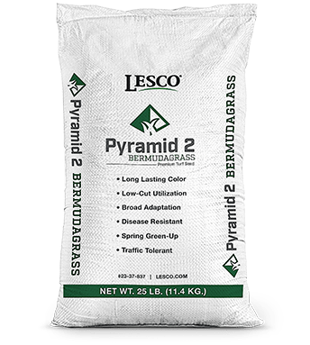 LESCO Pyramid 2 Bermuda Grass Seed (Coated) 25 lb.