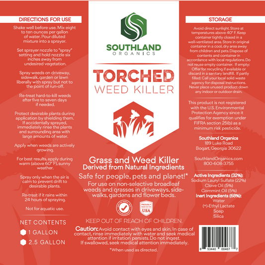 Torched All-Natural Weed Killer
