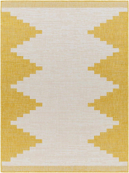 Djugun Yellow Outdoor Rug