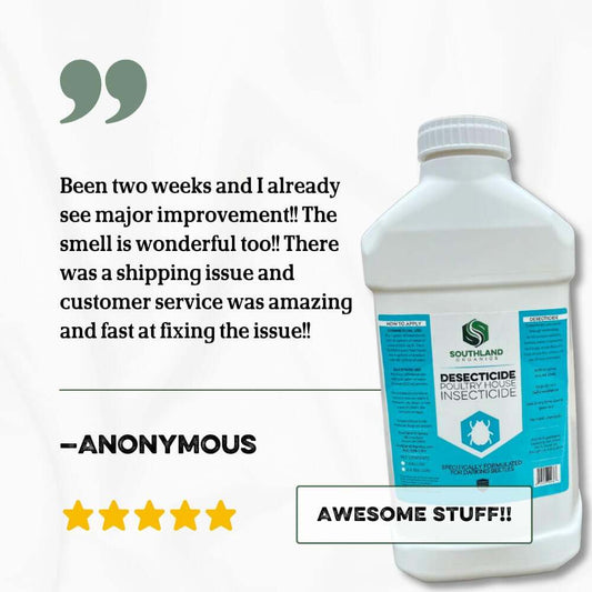 Desecticide Multi-Purpose Livestock & Poultry Mite Control | Pet-Safe Insecticide